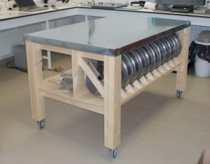table laboratoire - Art'ébèn
